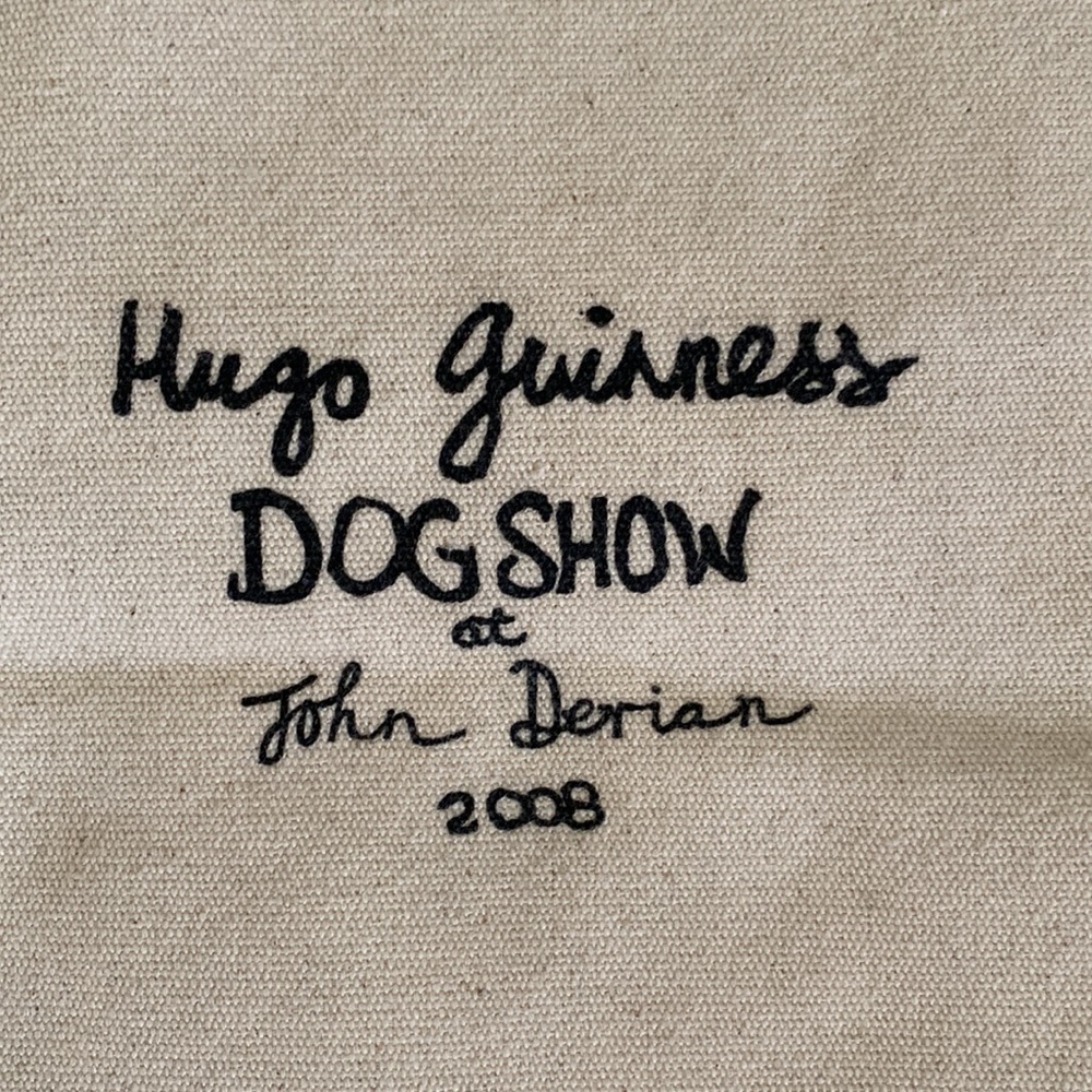 Update! HUGO GUINNESS DOG SHOW @ John Derian 2008 Bergdorf Goodman Tote - Picture 4 of 9